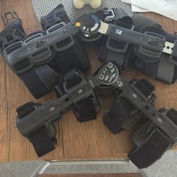 2  lightly used medical knee braces