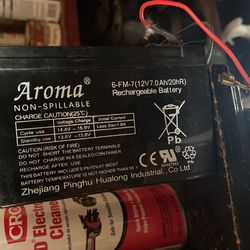 12 VOLT Rechargeable Battery
