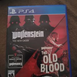 Wolfenstein Old Blood And New Order Ps4