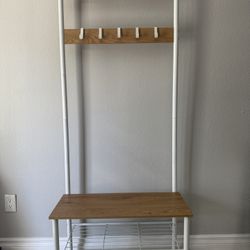 Shoe Rack + Coat Hanger