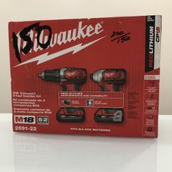 M18 18-Volt Lithium-Ion Cordless Drill Driver/Impact Driver Combo Kit