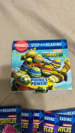 TMNT Step Into Reading Phonics 12-Book Set