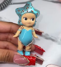 sonny angel cute custom blue