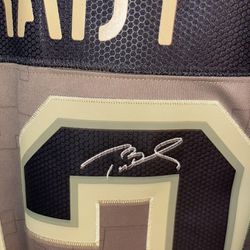 Tom Brady Jersey Size Xl Stitched Signature