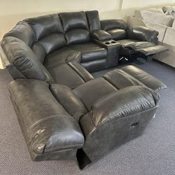 Tambo Huge Cozy Reclining Sectional Sofa /P