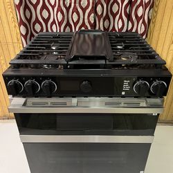 Stove Gas Samsung 5 Burners Double Oven