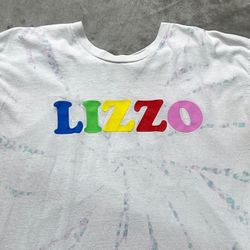 Lizzo Preowned Large Tie Dye T-shirt