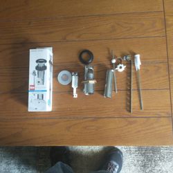 Brass Lift Rod Drain  Open Box