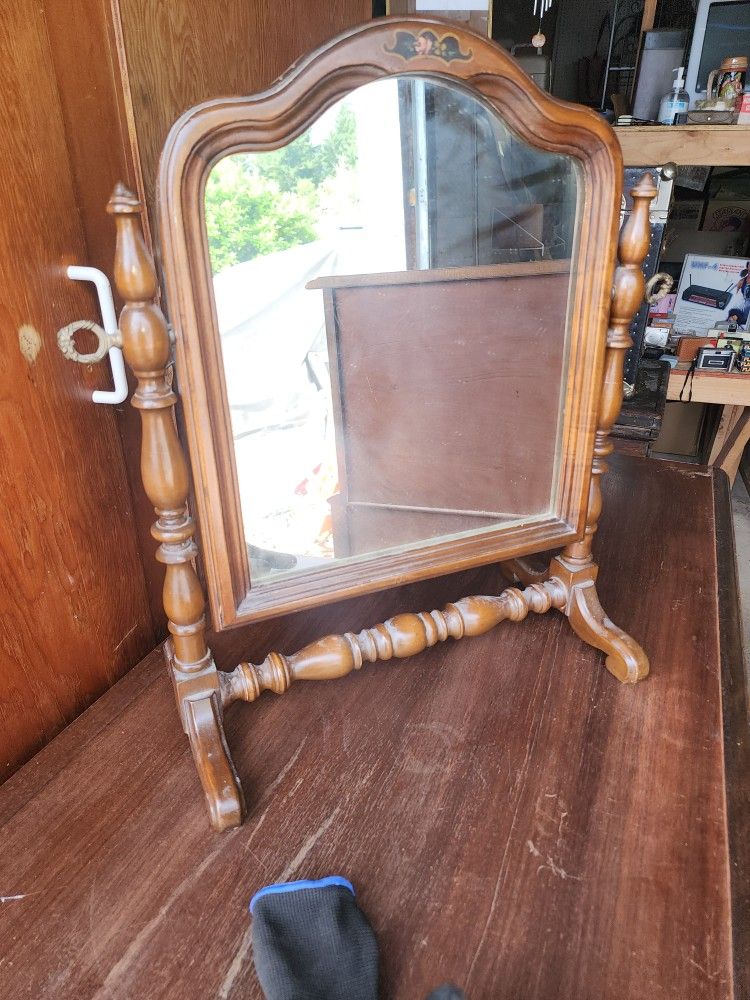 Antique Vanity Mirror