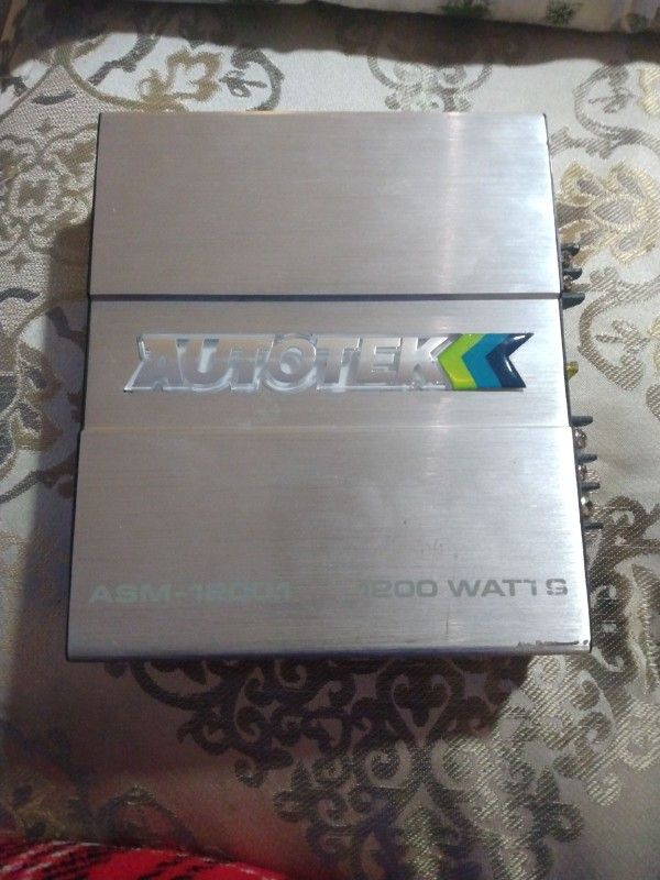 Autotek ASM 1200.1 1200 Watt Amplifier