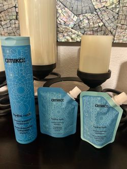 Amika Hydro Rush Shampoo & Conditioner Set