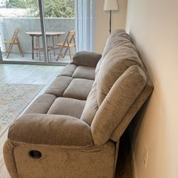 3-Seat Recliner Sofa – Like New
