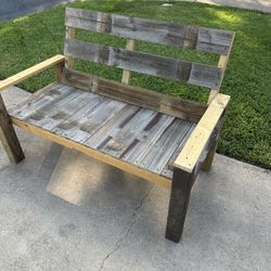 Wood Bench