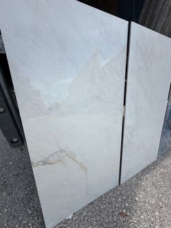 White Marble-Look Tile Collection – Matte & Polished Finishes ✨