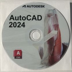 Autodesk AutoCAD 2024 DVD Installer - Lifetime For Windows 