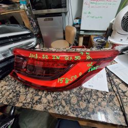2022 Infiniti QX50 Right Tail Light 