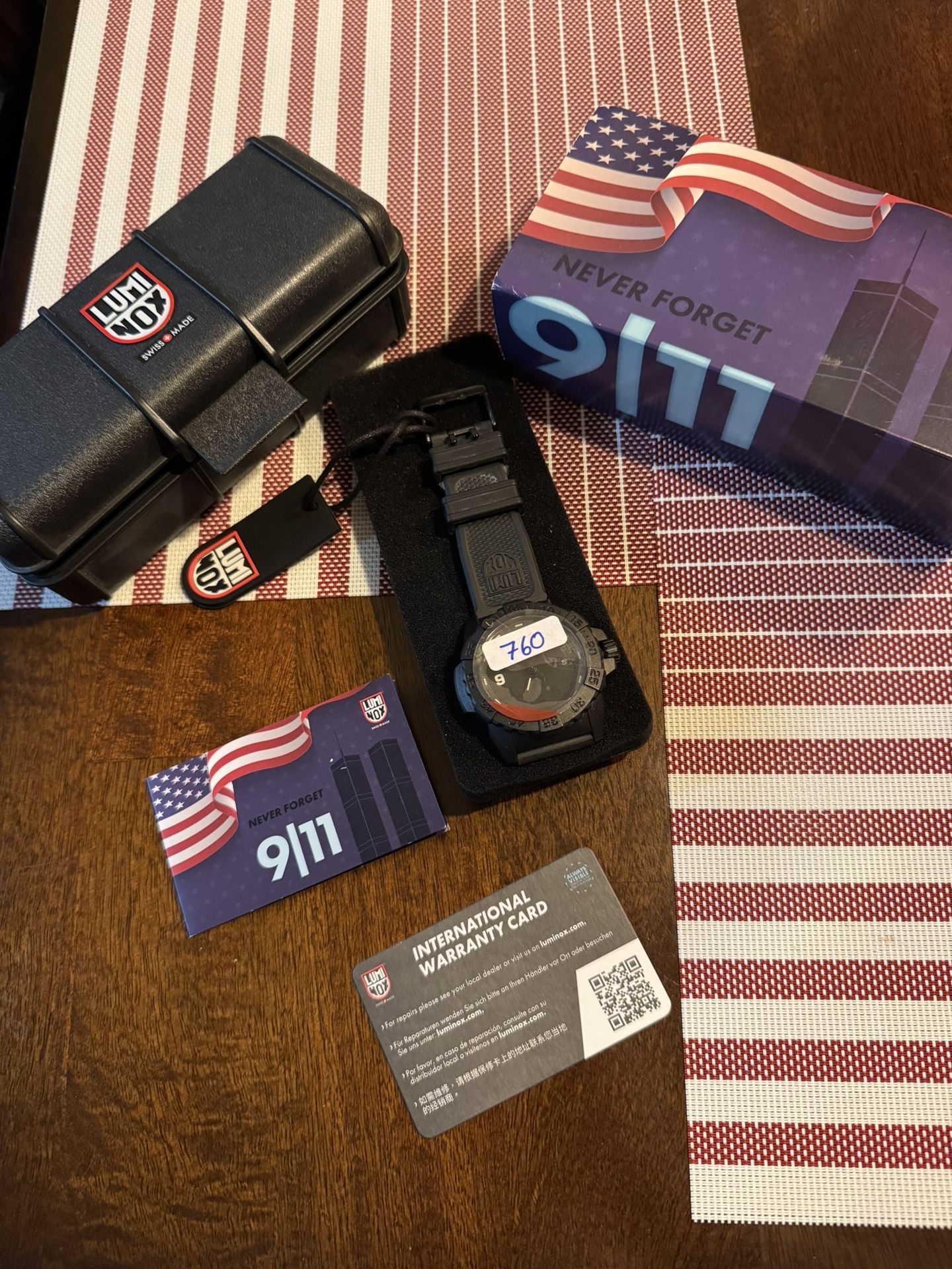 9/11 20th Anniversary Luminox Watch