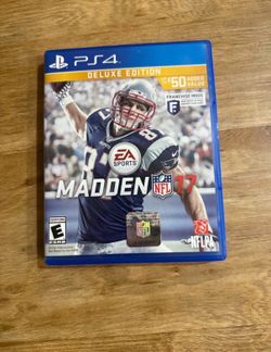 EA Sports Madden NFL 17 Deluxe Edition- PS4