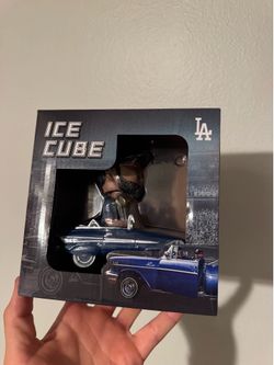 Dodgers ice cube lowrider trophy bobble head