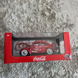 M2 Machines Coca Cola 1953 VW Beetle Deluxe Chase Edition