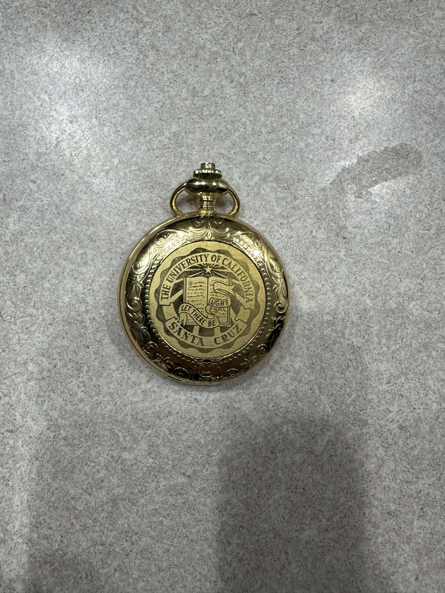 Gold Plated Pocket Watch