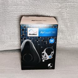 NEW ResMed AirTouch F20 Size M Full Face Mask With Straps Cushion Platform & Connector Medium Trusted !