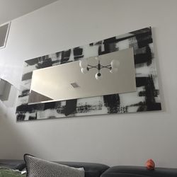Ston Easton Glass Flat Mirror.. Espejo De Piso o Pared