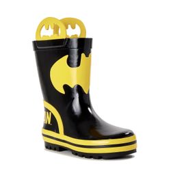 New Batman Rain Boots Little Kids 9/10