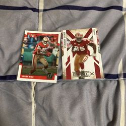 Football Card  Jerry Rice