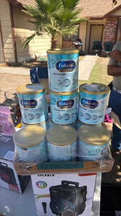 10 cans of baby formula