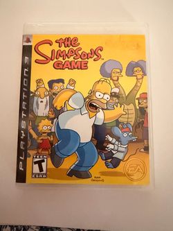 The Simpsons Game PS3 – Tested & Working