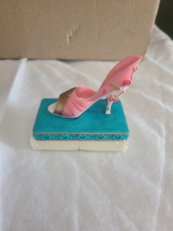 Disney Soles Of Enchantment Collection Once Upon A Dream Princess Aurora Heel With Base & COA