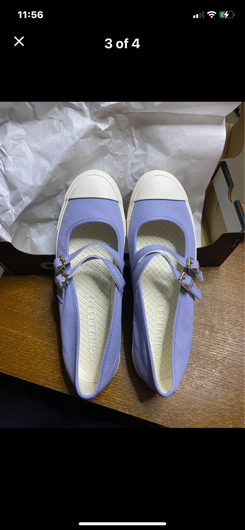 Brand New 9.5 Converse Mary Janes