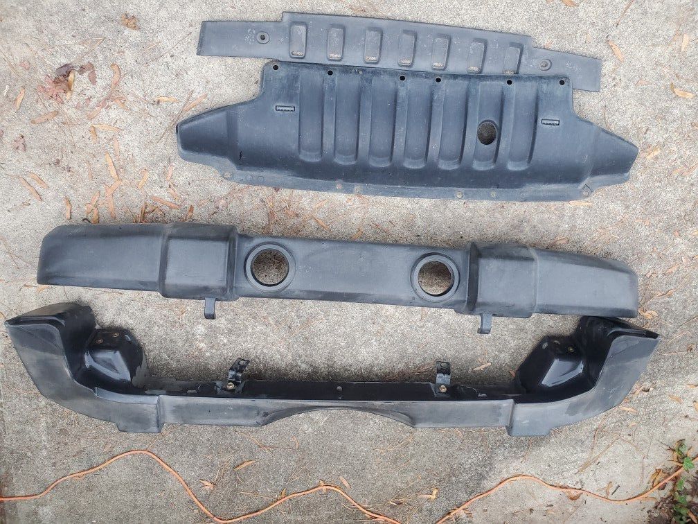 Jeep Wrangler JKU Front & Rear Bumpers, plus Air Dam