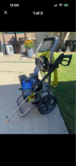 Gas-Powered Pressure Washer with Hose and Wand