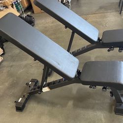 YOUTEN 1000 LB Weight Bench Heavy Capacity | 9-4-4 Almost 90° Adjustable Incline Decline Exercise Bench Press for Home Gym More Stable and Durable | F