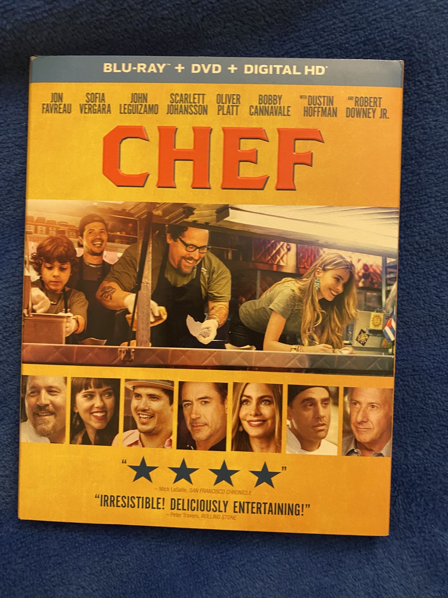 CHEF movie Blu Ray+ DVD + Digital HD Combos