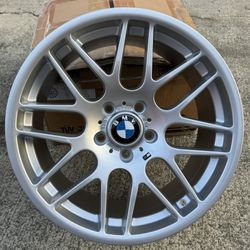 Brand New 19” Staggered Silver BMW CSL Style Wheels 5x120 Price Firm! All 4!