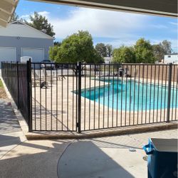 Rod Iron Pool Fence
