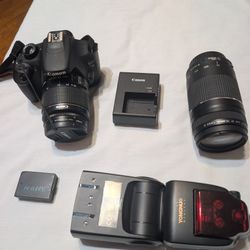 Canon camera EOS rebel T5