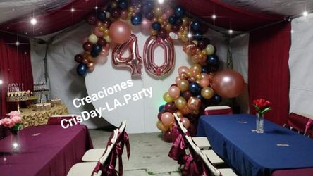 Garland de Globos Usada