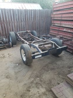 CJ2A Rolling Frame.  Nice. Needs A Little Love