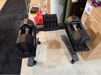 REP Fitness PEPIN adjustable dumbbells to 80lbs with Stand