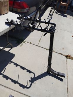 Hitch bike rack