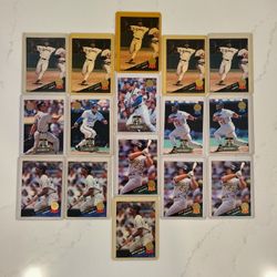 1993 Leaf Baseball LOT of 16 Cards