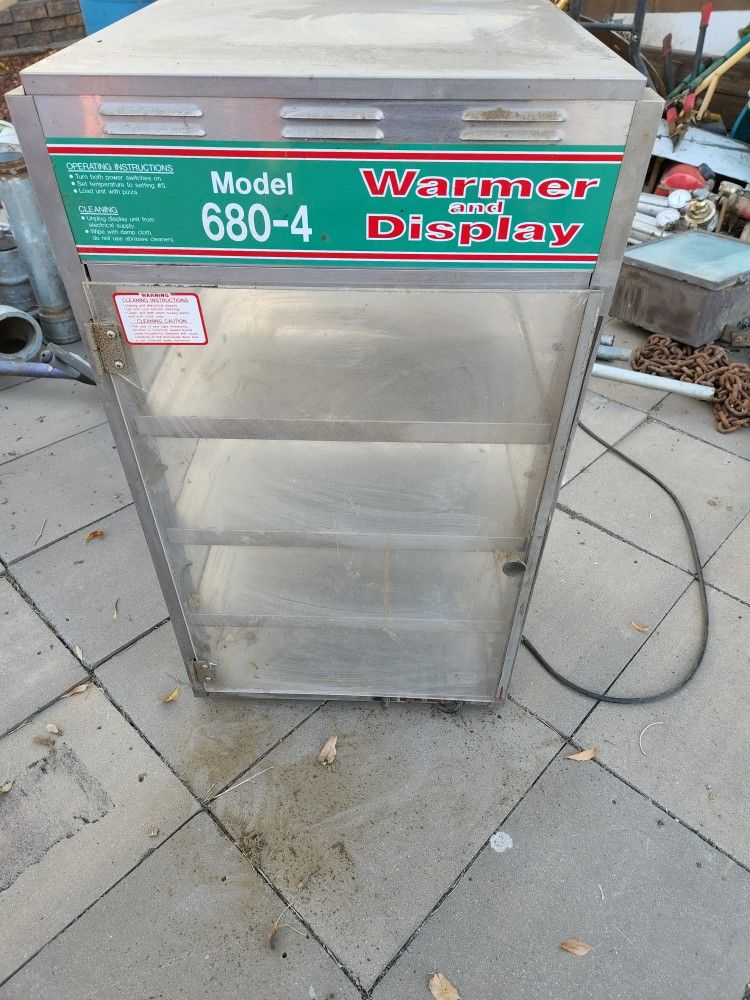 Warmer display hotbox Food