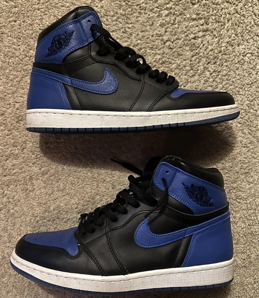Retro Hi Top Jordan 1 Royals Size 10