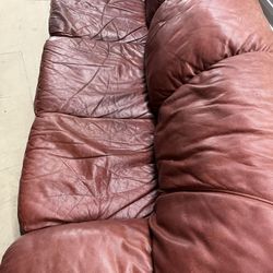 Free - Leather sofa