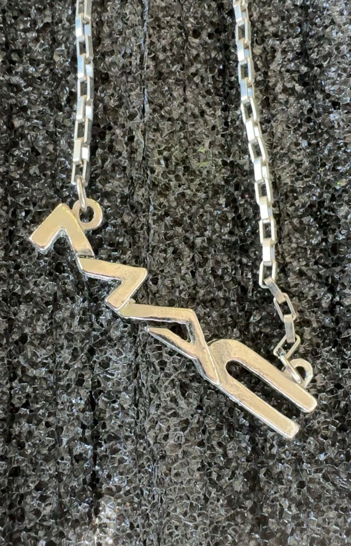 MAC Cosmetics Logo Necklace - Employee Accessory