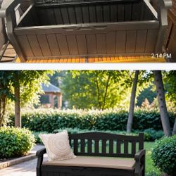 Outdoor Bench With Storage 